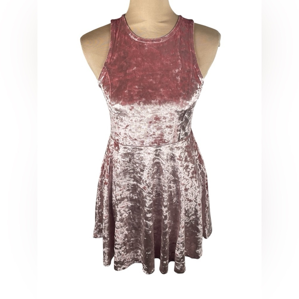 Nordstrom Pink Velvet Kids‎ Mini Dress